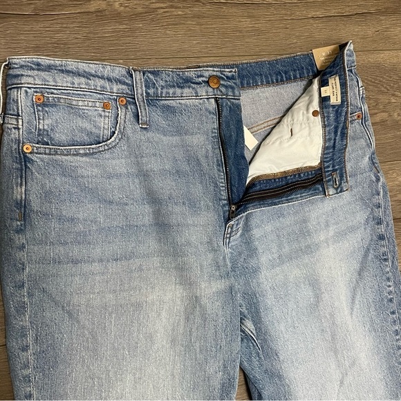 MADEWELL The Perfect Vintage Flare Jean Blue Delavan Wash Sz 33 NWT 90's - Picture 8 of 10